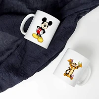 8/16/32Pcs Children DIY Puzzle Sticker Winnie Mickey Character Face Assemble Stickers Kids Toys Boys Girls Gifts Decals 2