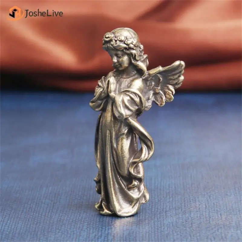 

Коллекция, элегантный дизайн, настольное украшение, сложные детали, идеальный подарок, латунная Статуя Ангела, уникальный домашний декор