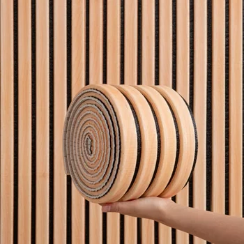 วอลเปเปอร์โฟมกันกระแทกแบบมีกาวในตัว ตกแต่งบ้าน 3 มิติ แผ่นผนัง PVC แบบลอกและติด สำหรับตกแต่งผนังห้องนอน 17