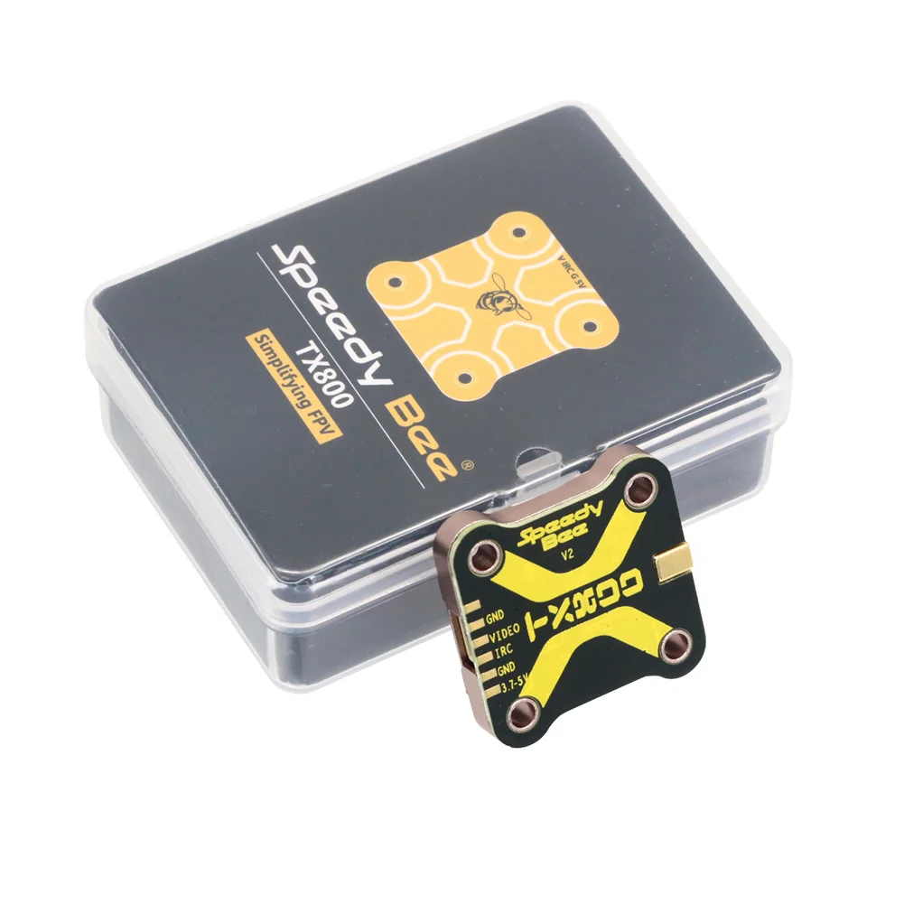 Installation du SpeedyBee TX800 sur un drone FPV avec dissipateur thermique en aluminium