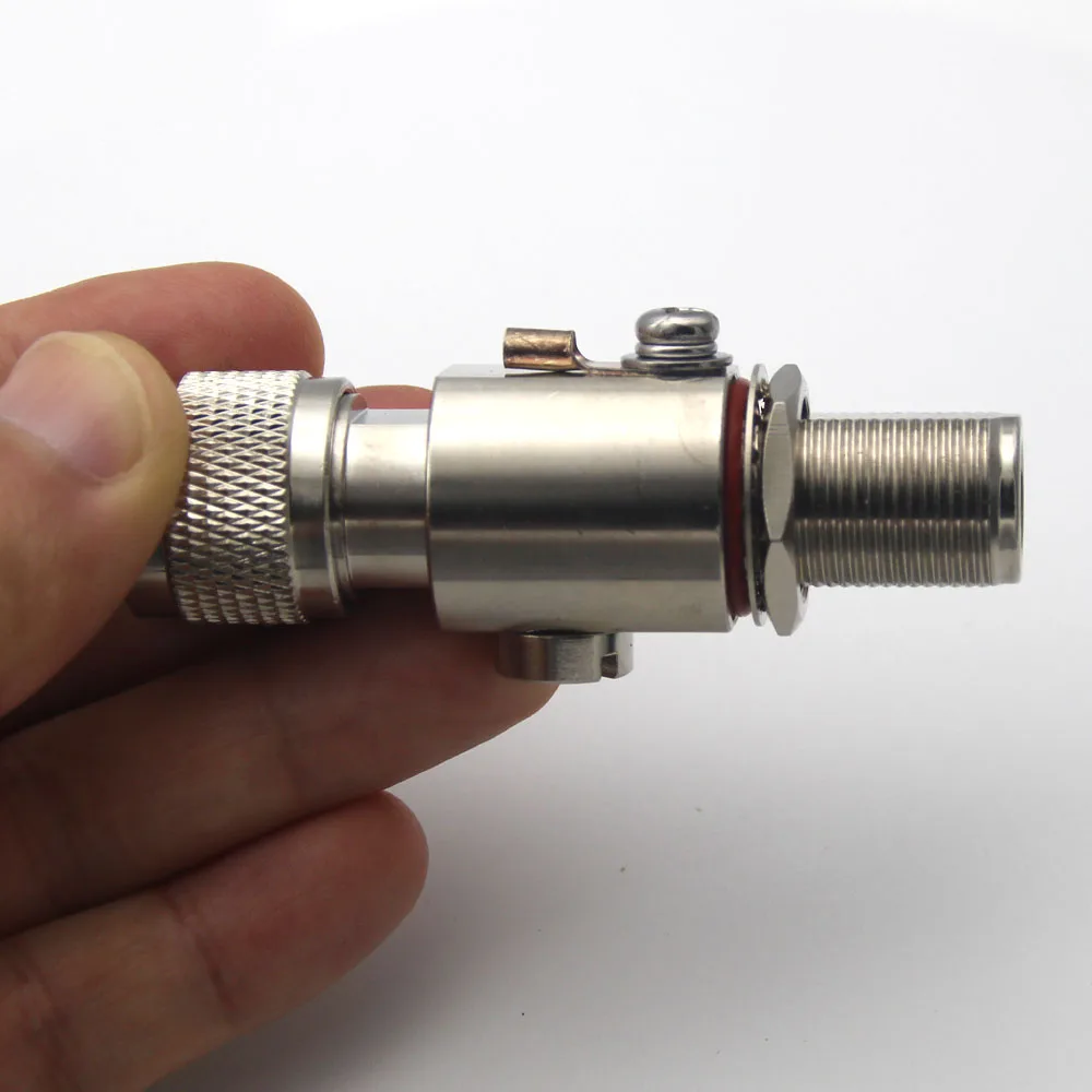 N Head Antenna Lightning Arrester Base Station Weak Current Lightning Arrester N Male To Female Protector