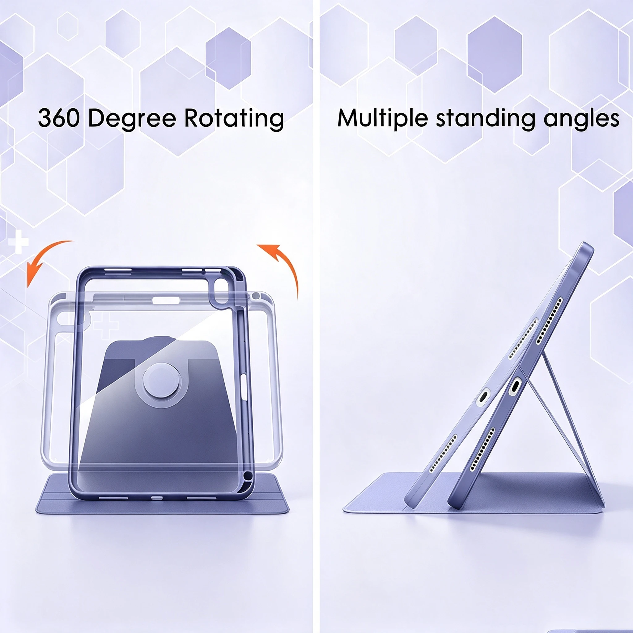 360° Rotating Tablet Case