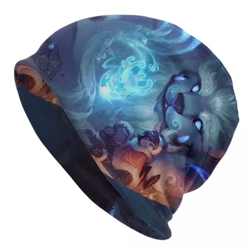 

League Video Games Legends Bonnet Hats Cool Knitting Hat For Women Men Autumn Winter Warm Nunu Willump Skullies Beanies Caps