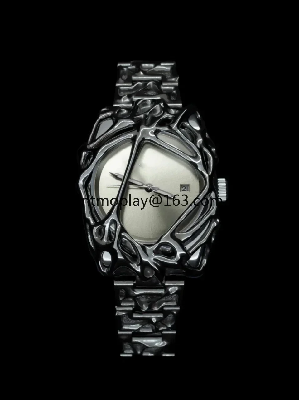 Special-shaped watch spider web, retro y2k European and American high-end ins with the same niche design