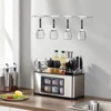 Acrylic Cup Holder Wine Glass Storage Rack Stand Wine Glass Holder Hanging Goblet Holder Bar Cup Holder Wine Glass Hanger Shelf 3
