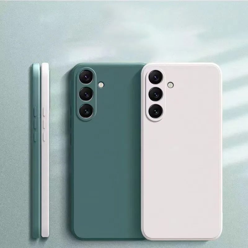 Colorful Shockproof Liquid Silicone Phone Case