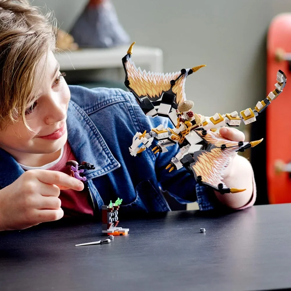 LEGO® NINJAGO® Wu's Battle Dragon (71718) Building Set for Kids