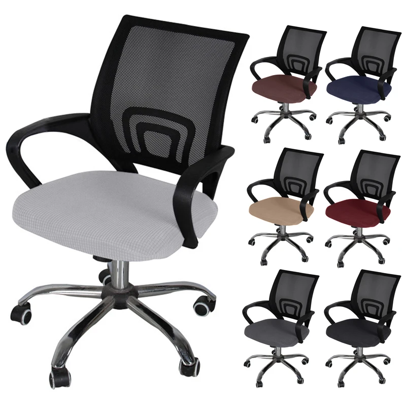 Stretch Office Chair Cover Computer Seat Protector Slipcover Swivel