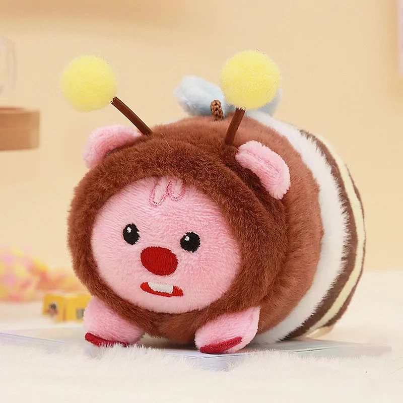 10cm/3.93in Loopy Original Cartoon Plush Toy Little Beaver Rock