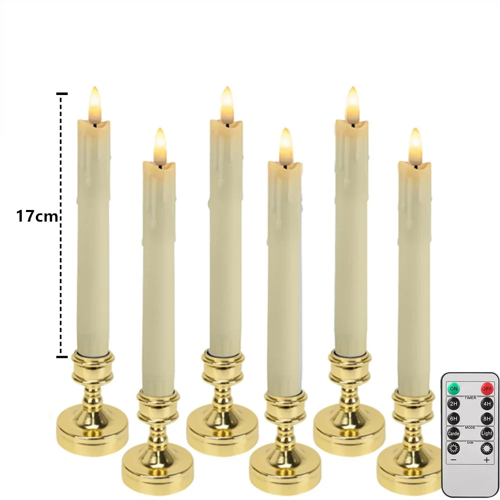 6pc C remote ivory