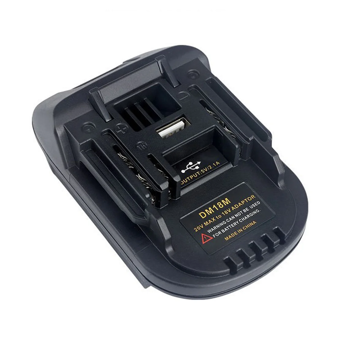 

DM18M Battery Convertor Adapter for Milwauke M18 for DEWA 20V Battery Convert to for Makita 18V BL1830 BL1850 Battery