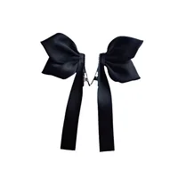 Pince à cheveux avec nœud latéral pour fille, mignonne, faite à la main, frange de tempérament, accessoires pour cheveux, cadeau, vente en gros, nouvelle collection 5