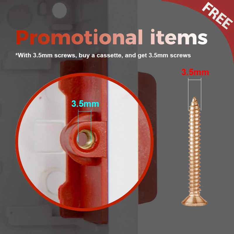 Plastic Gypsum Board Drywall Box Electrical Socket And Switch Mounting 35 / 45mm Depth
