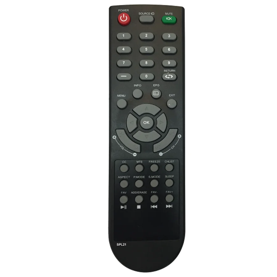 SPL21 Reemplazo de control remoto para TV LED LCD Smart SPELER