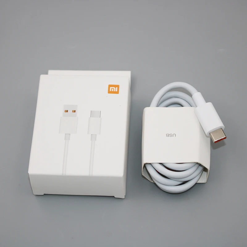 Original Xiaomi 6A USB C Turbo Charger Cable 120w 67W 33W Fast