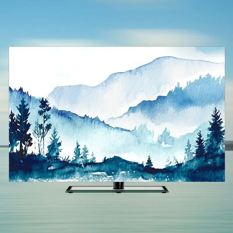 TV Dust Cover Van Gogh Oil Painting Patterns 24 Inch 43 Inch 55 65 70 85 Inch tv cover