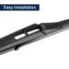 X Autohaux 9inch Rear Windshield Wiper Blade Arm Set for Peugeot 308 2013 2014 2015 2016 2017 2018 2019 2020 6