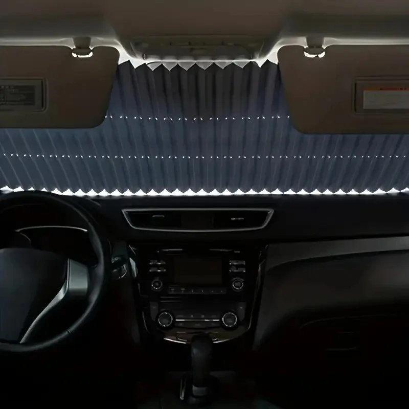 🚗Car Sunshade – Foldable, Adhesive, UV & Heat Insulating🌡️