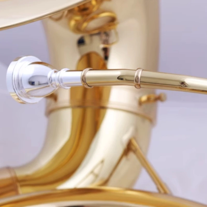 Tuba Sun Horn Instruments All Pure Brass Marching Band Drum and Bugle Corps Bass Tuba Sousaphone Wind Instruments