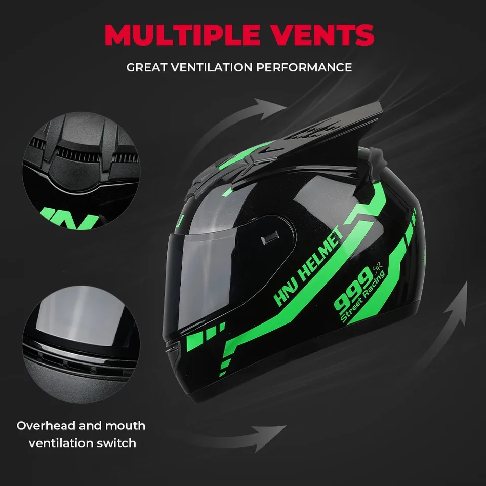 専用　ヘルメット 男性用安全ヘルメット,認定,プロのモトクロス用,角付き通気性,夏