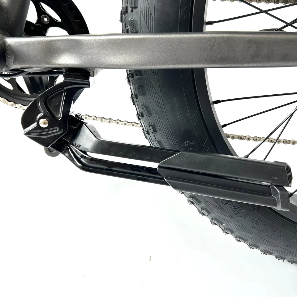 Adjustable Kickstand Center Mount Double Leg Bike Kickstand - Adjustable Aluminum Alloy For 24-28" Bicycles Adjustable Bicycle Stand
