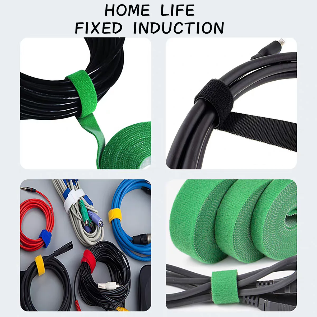 Self Adhesive Nylon Plant Tie Reusable Plant Hook Loop Ties Fastener Tape Bamboo Cane Wrap Support Home Garden Accessories plant ties