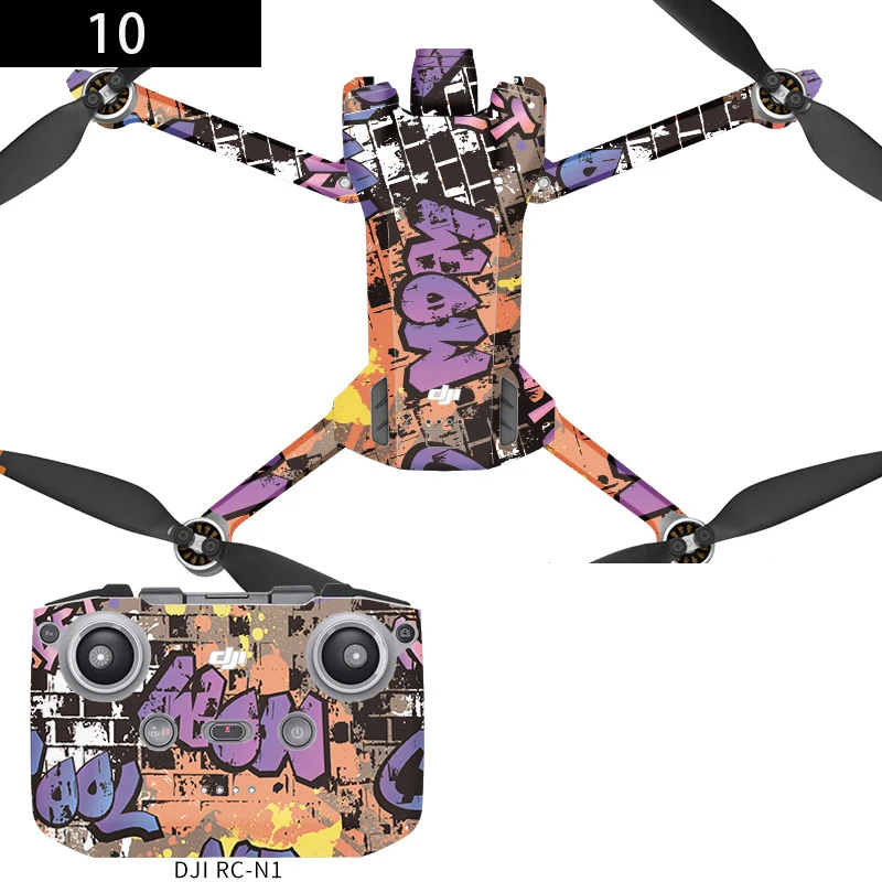 Set Di Adesivi Drone Decalcomanie Skin Per DJI Mini 3 Pro