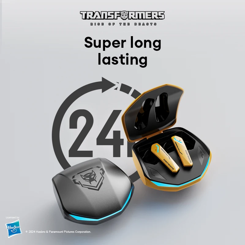 

Choice TRANSFORMERS TF-T10 True Wireless Gaming Gamer Bluetooth 5.3 Earphones High Quality Headphones Music Sport Earbuds New