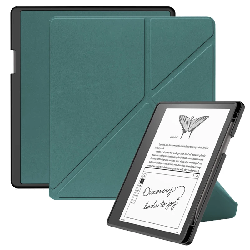 Per Kindle Scribe 2022 Custodia Supporto Multi-Pieghevole Da 10.2 Pollici Retro In Tpu Morbido Per Kindle Scribe Cover 2022 Con Auto Sleep/Wake + Pen