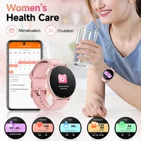 LIGE 2025 Smart watch Ladies Full touch Screen Sports Fitness watch IP67 waterproof Bluetooth For Android iOS Smart watch Female 2
