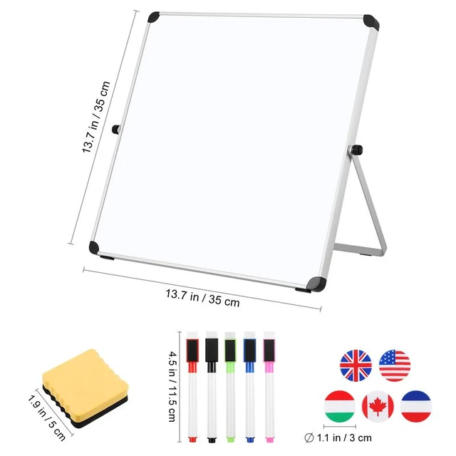 Tableau blanc double face pour animaux de compagnie, cahiers A5, cuir,  brouillon portable, bureau, écriture manuscrite, nettoyage effaçable,  242x166mm - AliExpress