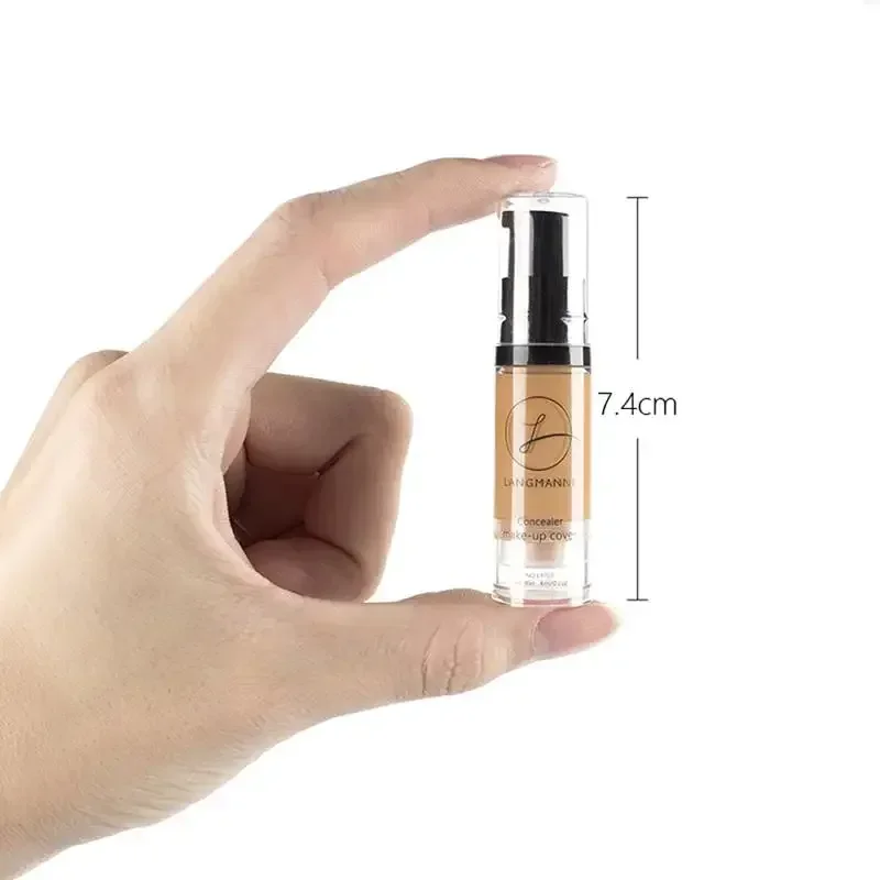 Liquid Concealer Makeup Concealer Waterproof Concealer Face Concealer 4 Colors Full Cover Concealer Face Bright Foundation BB Cream Lasting Concealer Liquid Waterproof Whitening Make Up