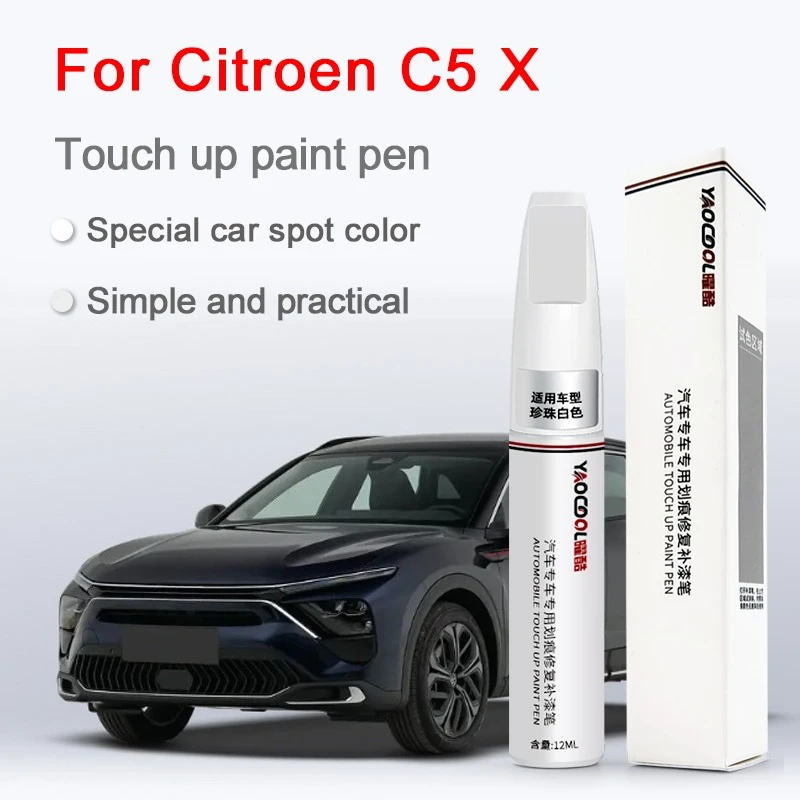 Para Citroen C5 X pintura de retoque de coche pintura de reparación de ...