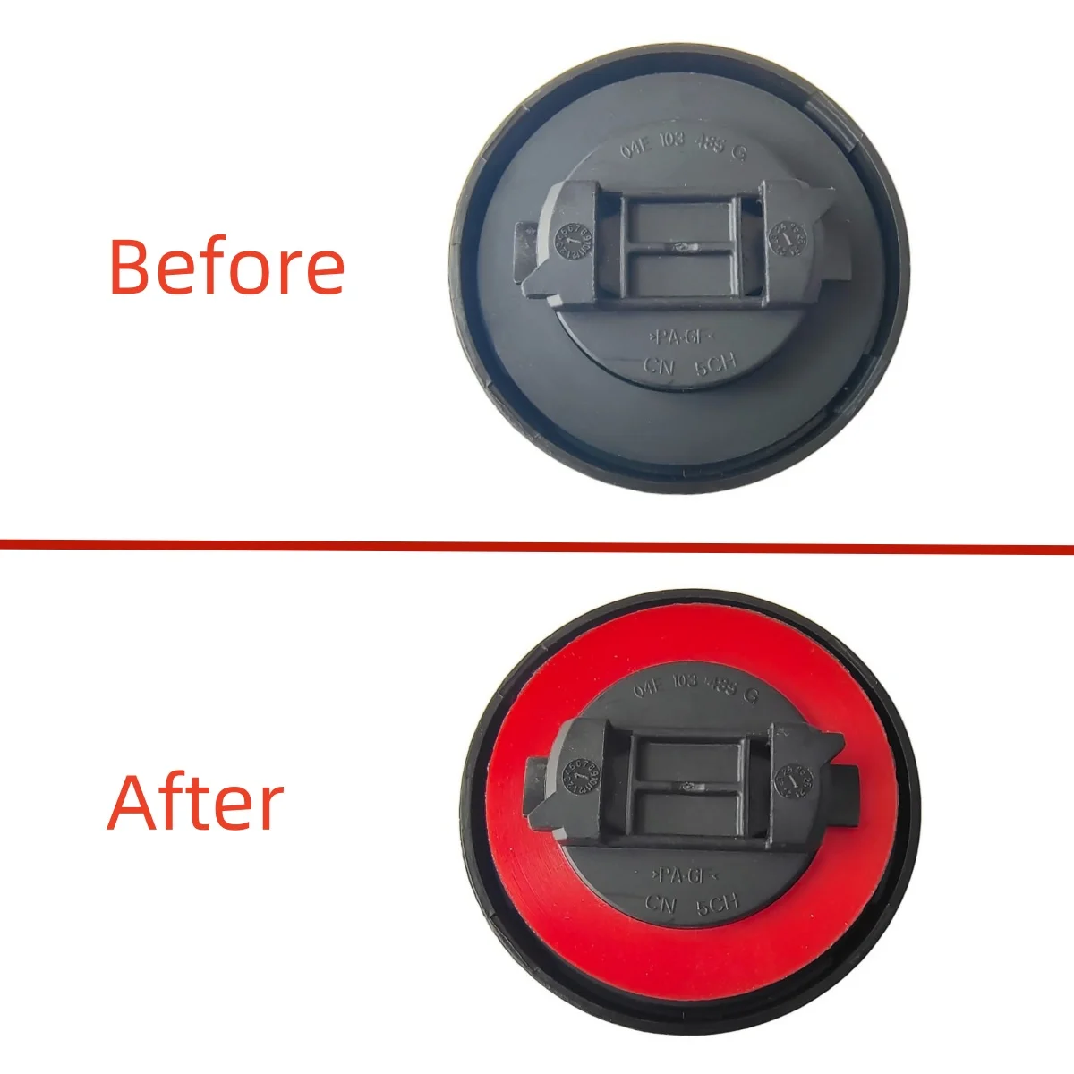 Oil Filler Cap Rubber Sealing Gasket For Audi A1 S1 A3 A4 A5 A6 A7 A8 S3 S4 S5 C6 C7 S7 S8 Q2 Q3 Q5 Q7 EA888 EA211 EA111 EA113