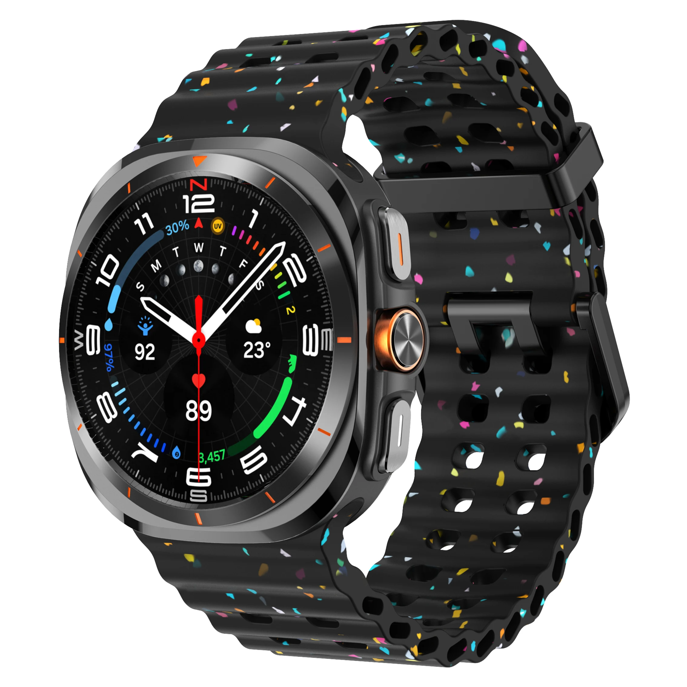 Silicone Breathable Marine Strap Wristband Bracelet