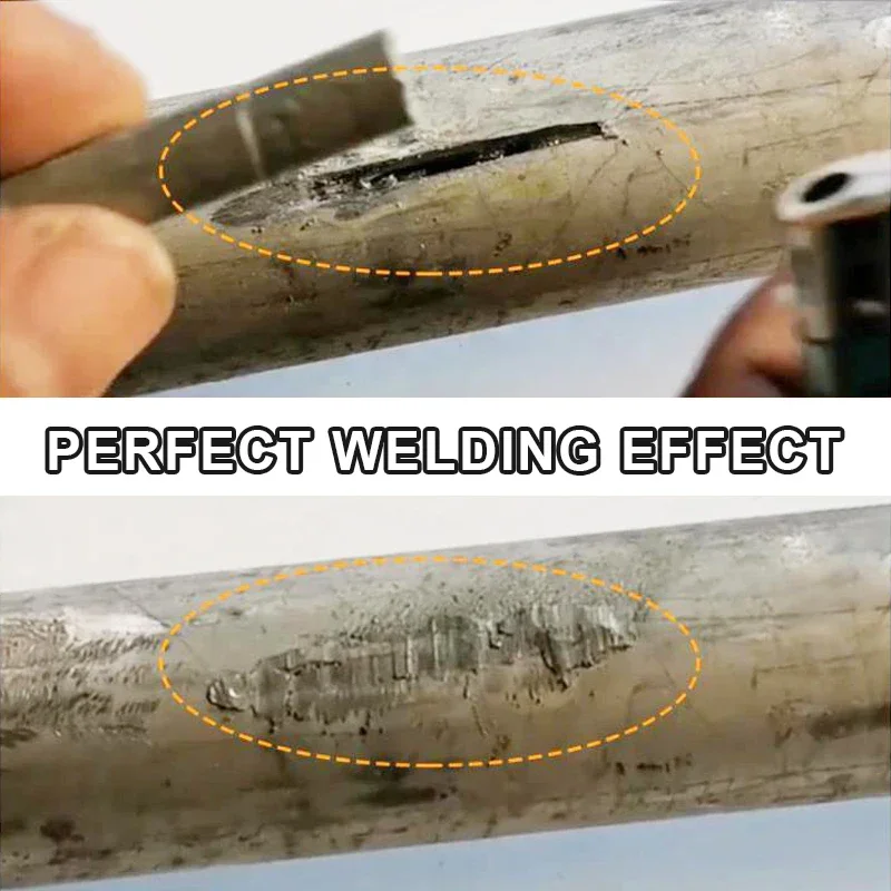 Welding Rods Low Temperature Universal Wire Rod Easy Melt Powder Cored Aluminium Repairing Holes Solder Rod Agent Kits