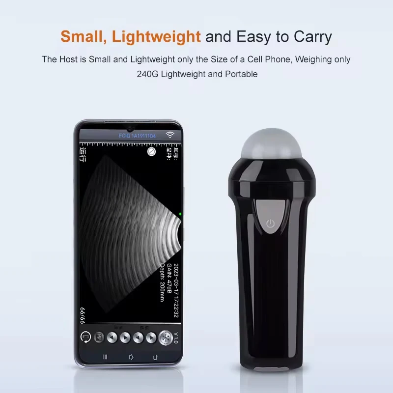 Wireless Mechanical Veterinary Ultrasound Scanner Portable Pregnancy Test Handheld Ultrasound Machine Pig Sheep 3
