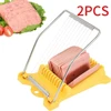 Luncheon Meat Slicer Multifunctional Stainless Steel Spam Ham Fruit Vegetables Egg Cheese Kitchen Cutter Slicers Gadgets Items