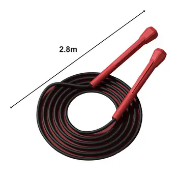 Skipping Rope Length Adjustable Ergonomic Handle Lightweight Grip Weight Loss Indoor Outdoor Kids Skipping Rope Jump Rope 6