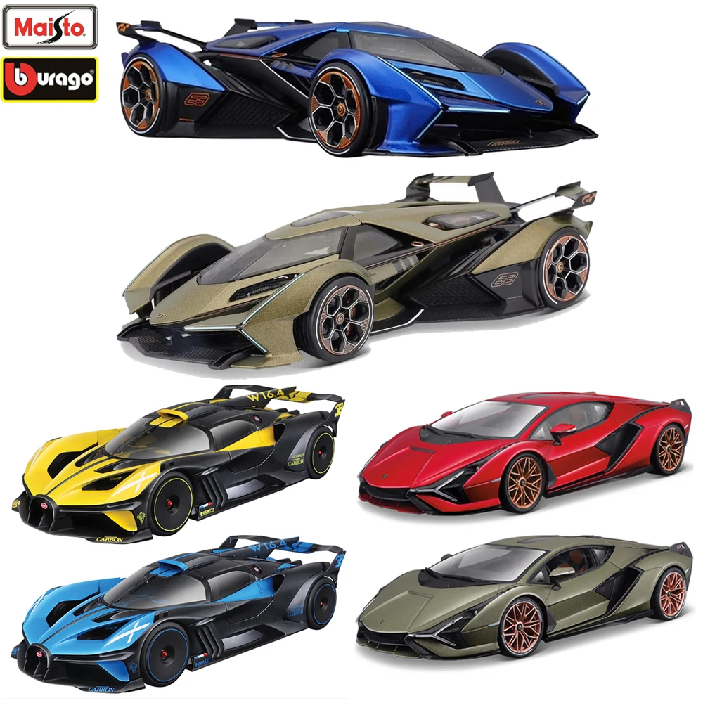 KiNSMART - Lamborghini Gallardo 5" 1:32 Scale Die Cast Metal Model Toy Super Sports Car (Orange