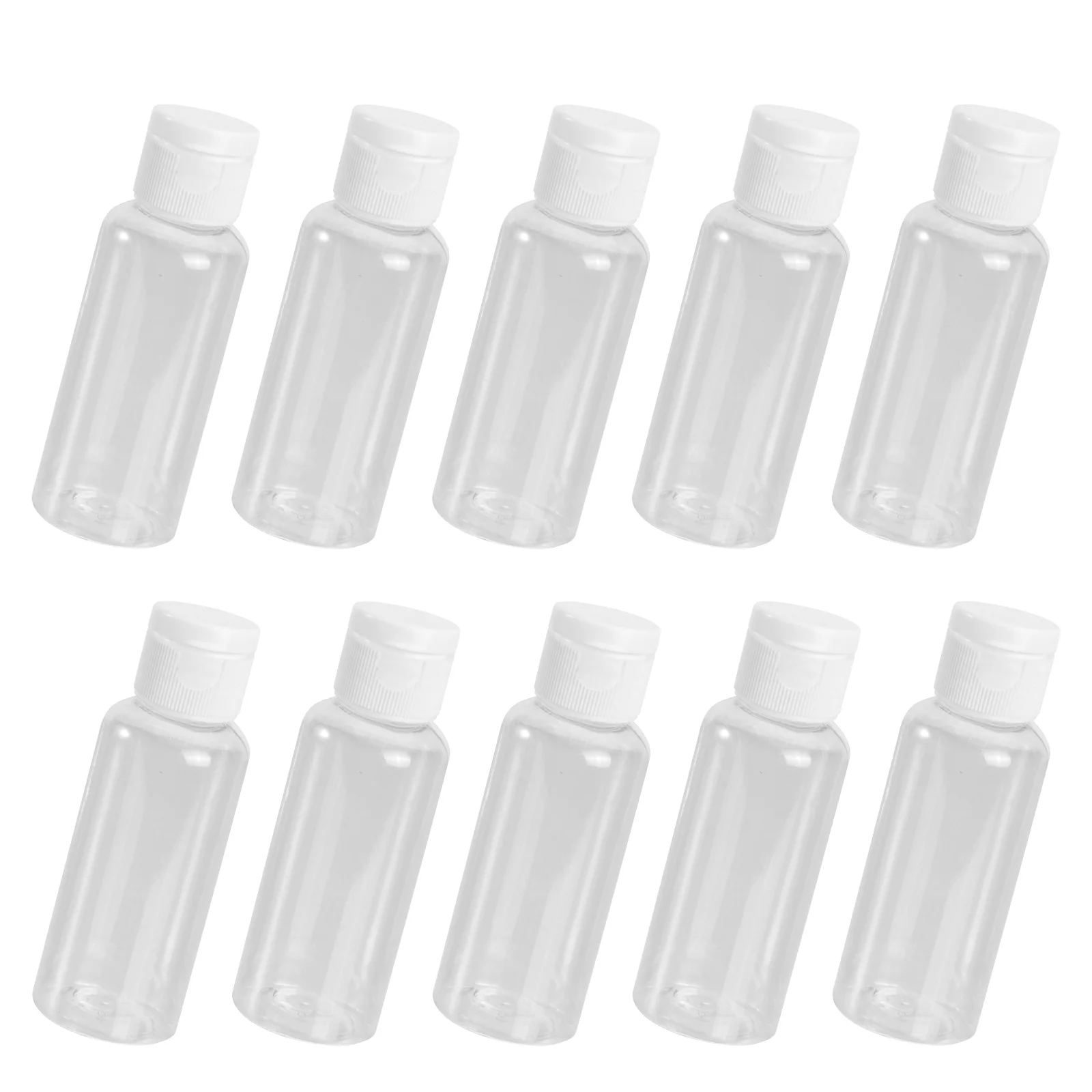 Travel Empty Sample Bottle Container with Cap Travel Vial Pot for Emollient Water Sample Shower Makeup Lotion Emulsion