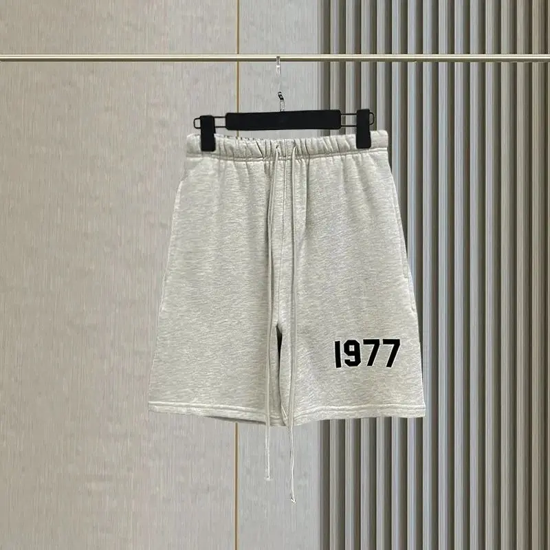 Shorts Men's and Women's 1977 Contton Casual Quarter Pants Basketball Sports Gym Loose High Street Cargo Short Hombre 3