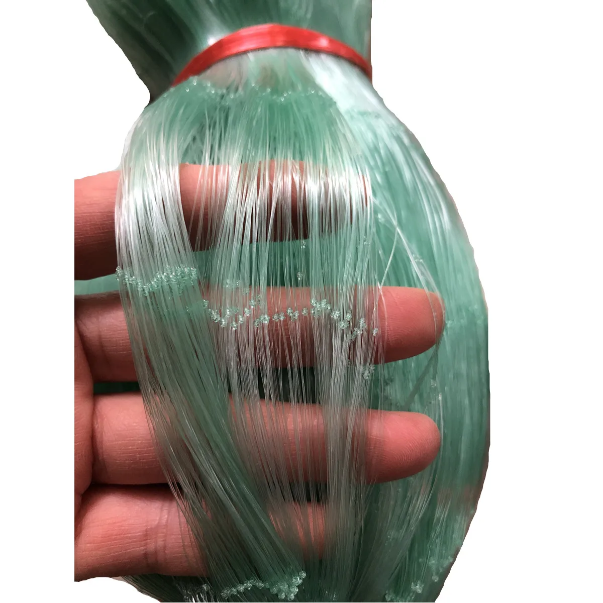 Semi-finished Fishing Net Thickness 0.25mm Gillnet Monofilament Nylon Fish Network Fishnet Visnet Rede Epuisette Pour la peche 5