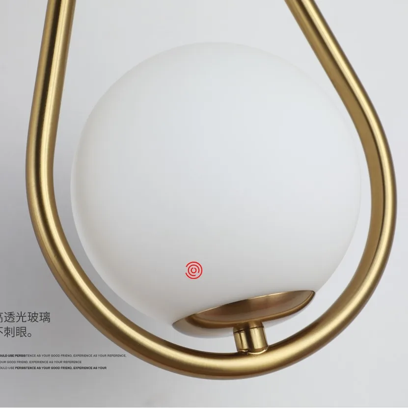 Nordic Luxury Glass Ball Wall Lamp 5