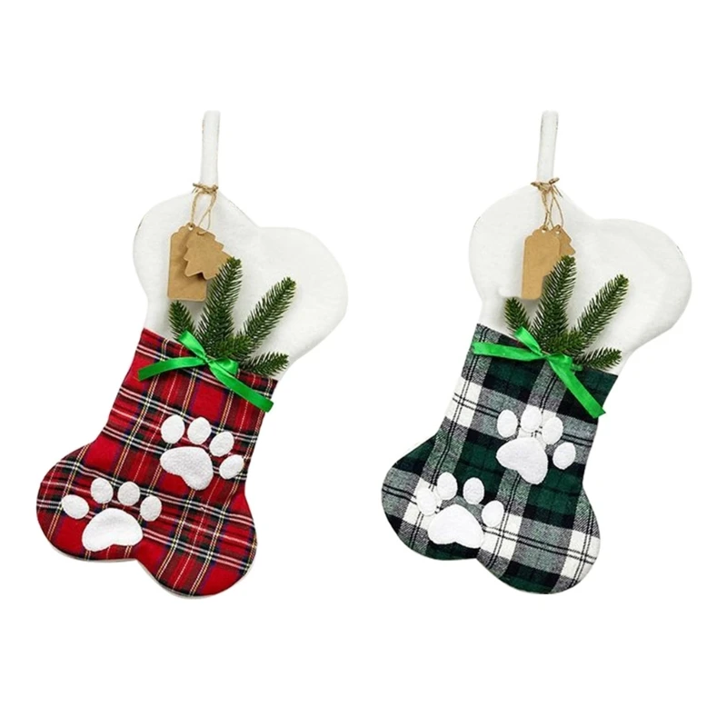 

Festive Colorful Christmas Stocking Christmas Hanging Ornament