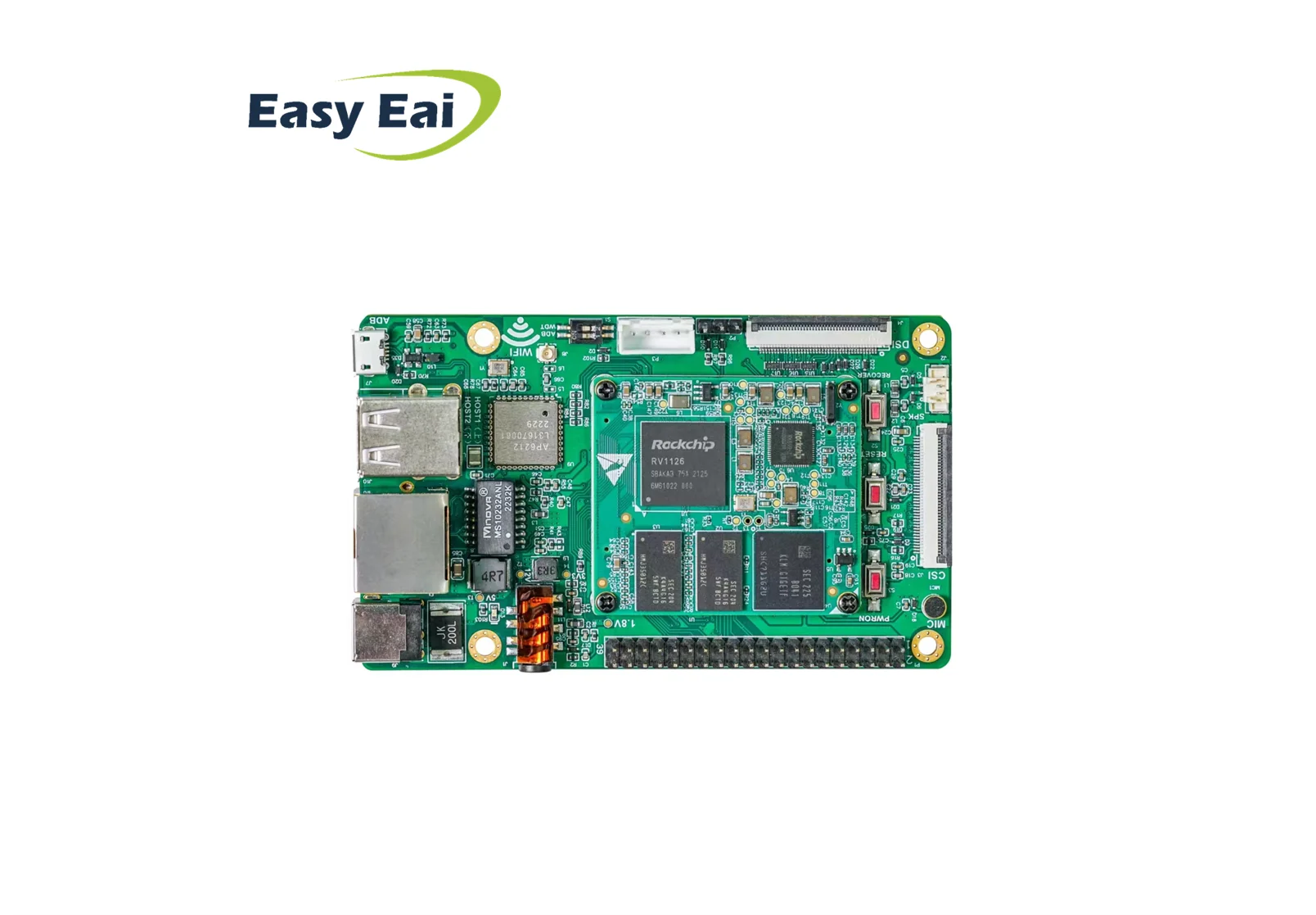 Single Board Computer Rockchip RV1126 Mini PC Open-Source Development Board Kit Quad core ARM WiFi
