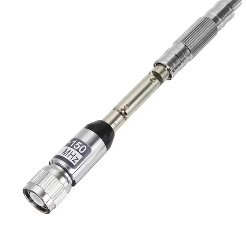 X49A-VHF FM 라디오 송신기 TNC 안테나 스테인레스 스틸 76-108Mhz 워키토키 부품