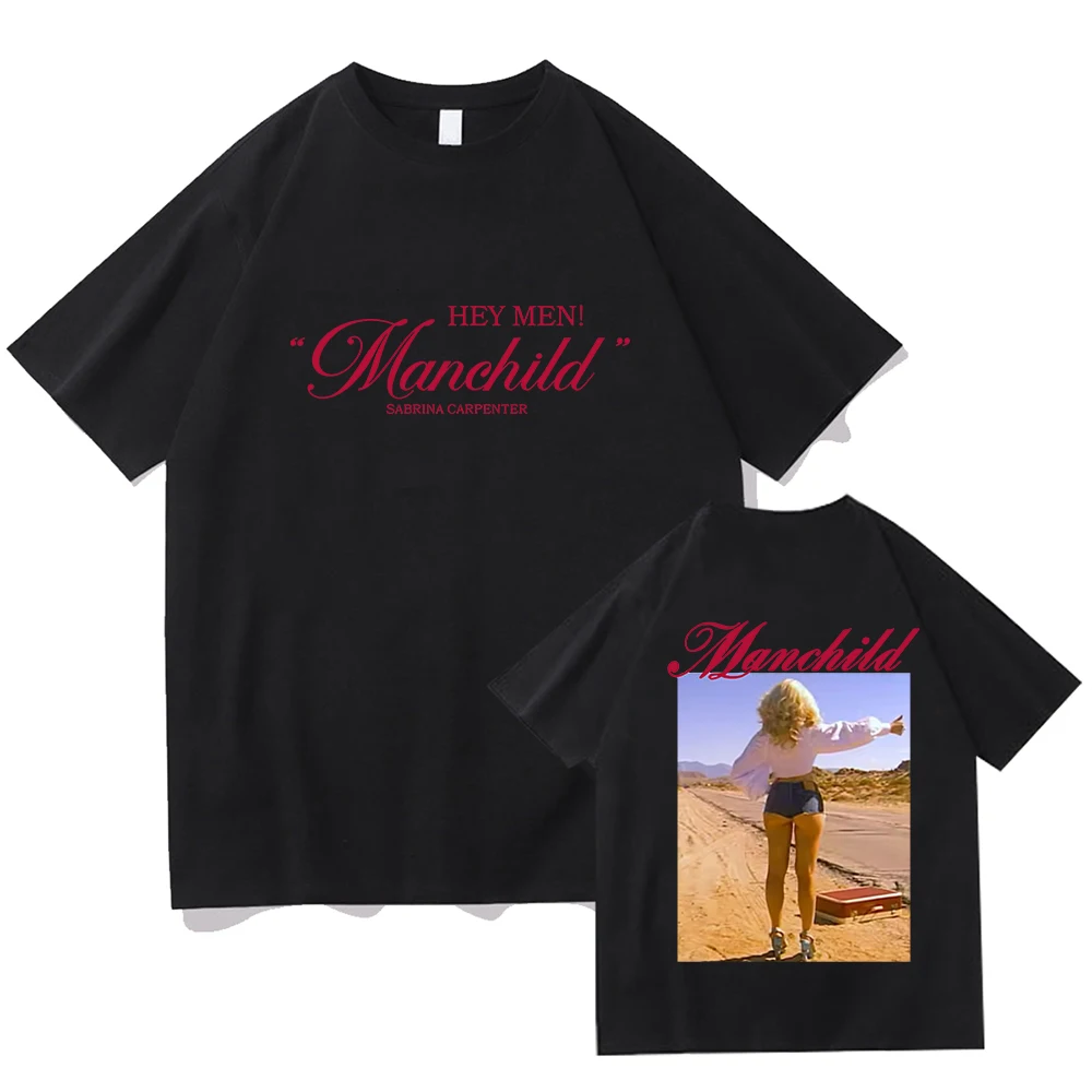 ミュージシャン sabrina carpenter manchild tee Manchild Sabrina