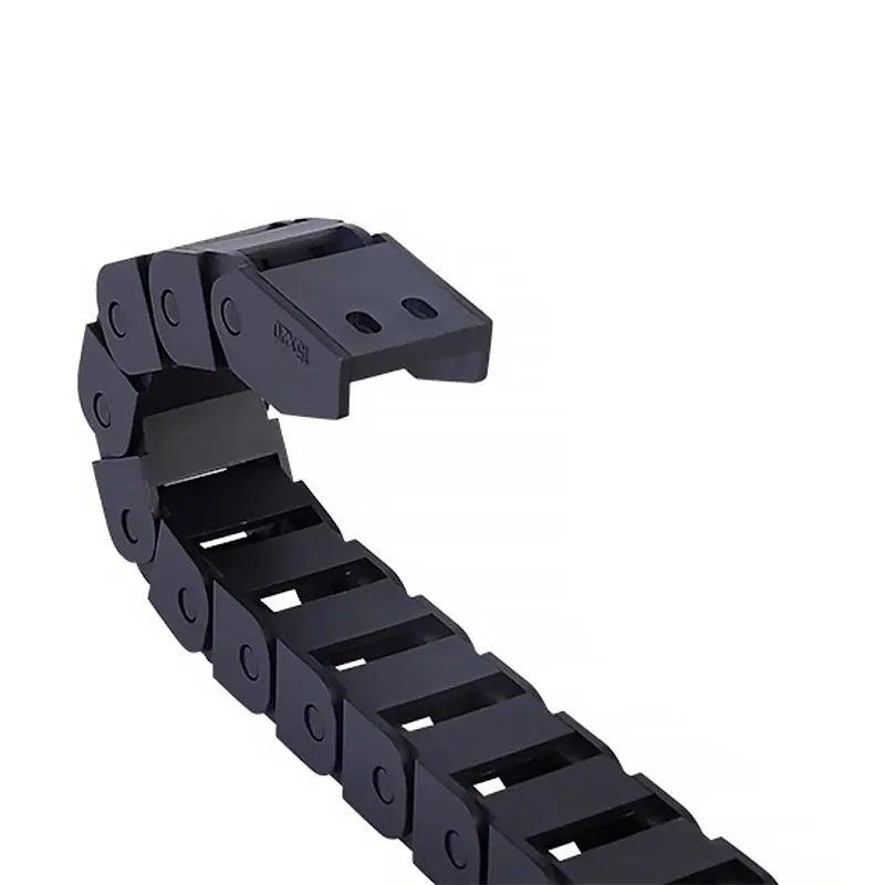 Bridge Drag Chain 15x15 15x20 15x30 15x40 15x50mm Wire Transmission Carrier Plastic Drag Towline For 3D Printer CNC Engraving 1M plastic cable chain,cable carrier