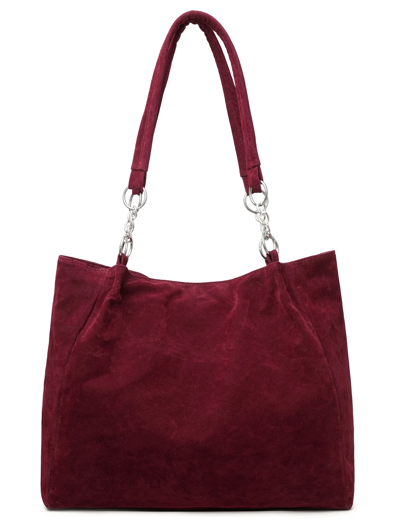 European American Herbst Winter große Kapazität Wildleder Damentasche, Vintage Handtasche Damen Umhängetasche, Retro Faux Wildleder Tragetasche – Detail 21